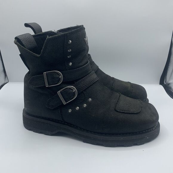 Women’s Harley Davidson Waterproof Amesbury Boot Size 8.5 - Picture 3 of 7
